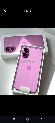 Iphone 16 plus pink tjrs sous garantie