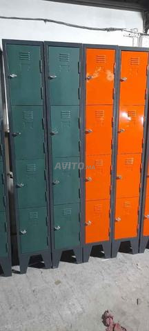 خزانة ملابس معدنية Vestiaire métallique 4 portes - 2