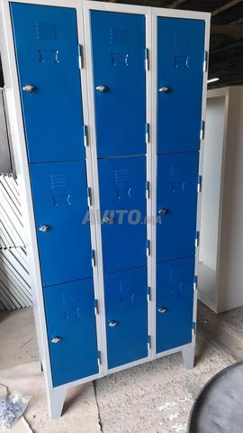 Vestiaire monobloc métallique 2 portes prix usine - 2