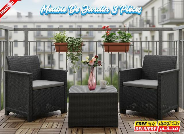 Ensemble de salon Bister pour jardin et balcon - 2