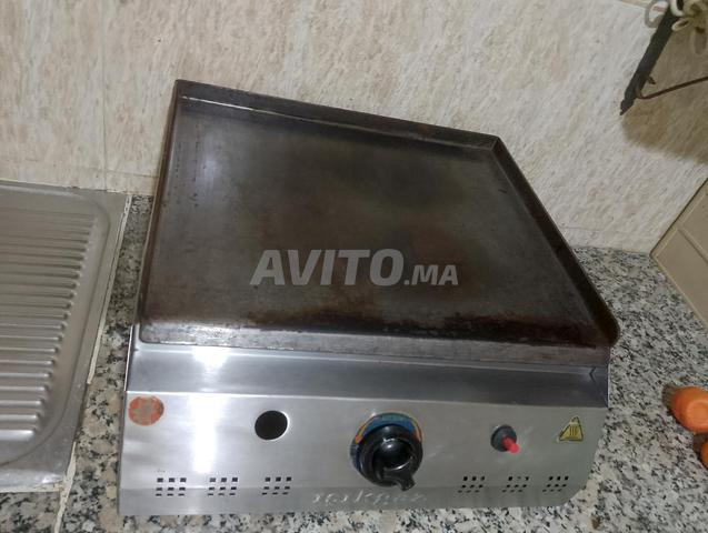 Grill plancha gaz inox - 2
