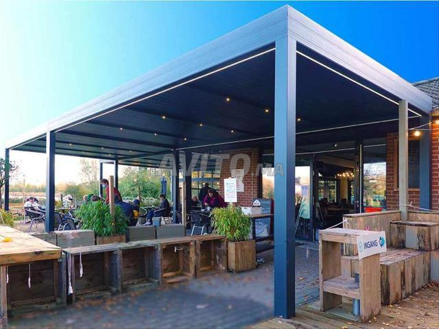 برجولات بيوكليماتيكية للمقاهي والمطاعم