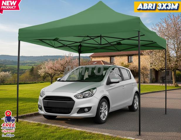 مأوى سيارات متنقل 3x3 م