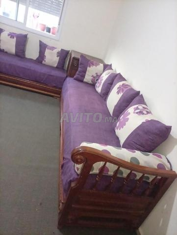 Salon propre, garniture coton