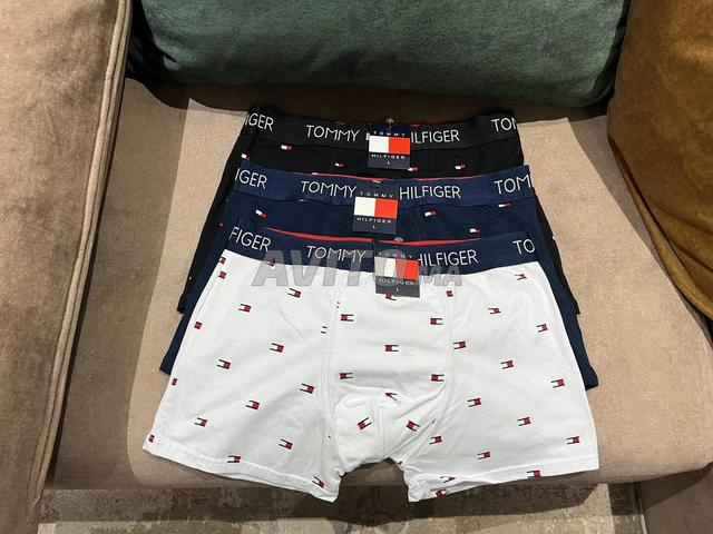 مجموعة من 3 سراويل داخلية بوكسر تومي هيلفيغر H مقاس L جديدة