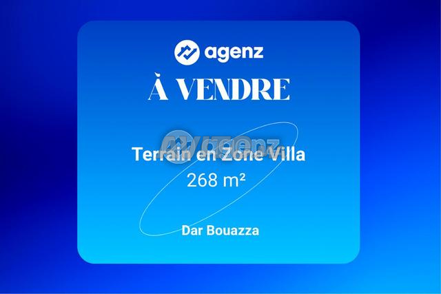 DAR-DA-1066 - Terrain à vendre à Dar Bouazza