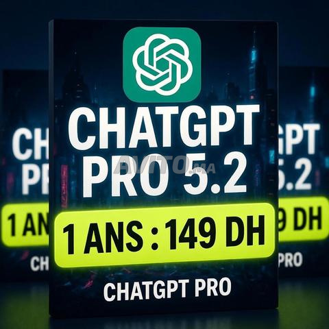 🔥 ChatGPT Pro 5.2 – Abonnement 1 An