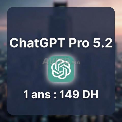 ChatGPT Pro (GPT-5.2) - ضمان 12 شهرًا