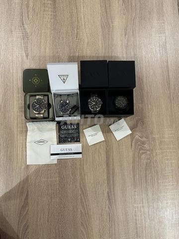 ساعات أصلية (guess-armani-fossil) 💯✅🇪🇺