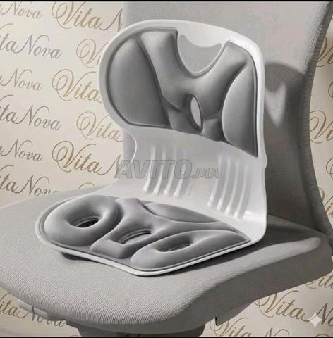 Siège médical avec support lombaire - Confort et posture correcte.