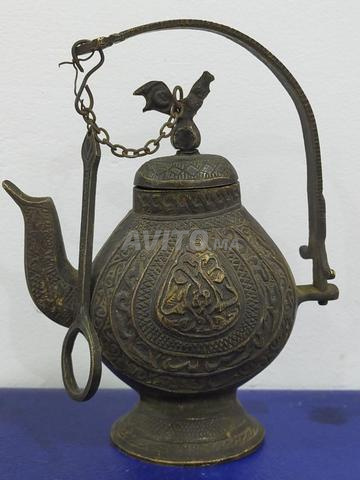 تحفة فنية قنديل زيتي برونزي