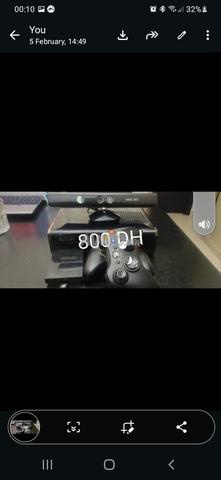 للبيع Xbox 360 كامل مع ألعاب و Kinect بتطوان