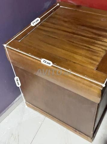 ركن تخزين خشبي