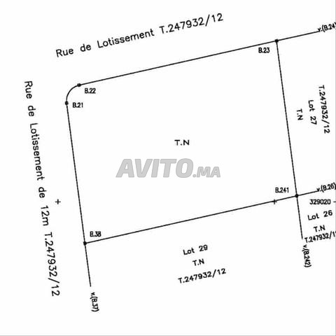 153101-Vente Terrain à Médiouna Sidi Hajjaj Oued H