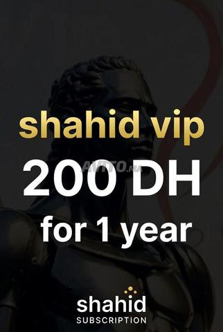Abonnement annuel Shahid VIP pour seulement 200 DH 🔥