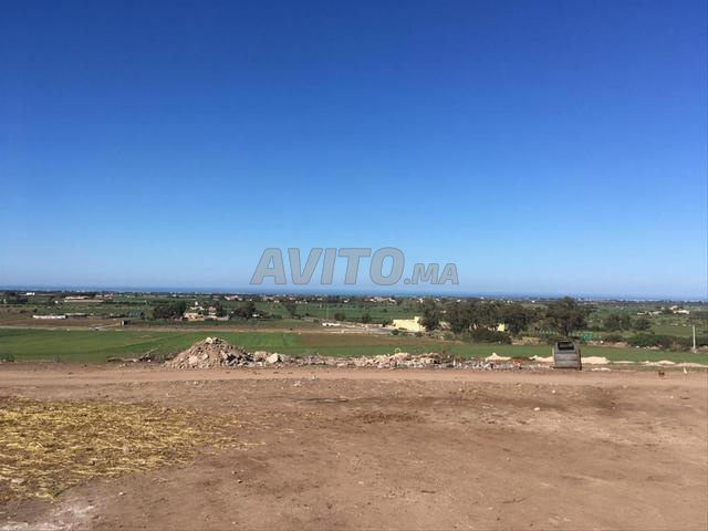 Terrain commercial Bir Jdid proche de Sahel et Sidi Rahal