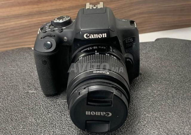 Canon 750D avec objectif 18 55