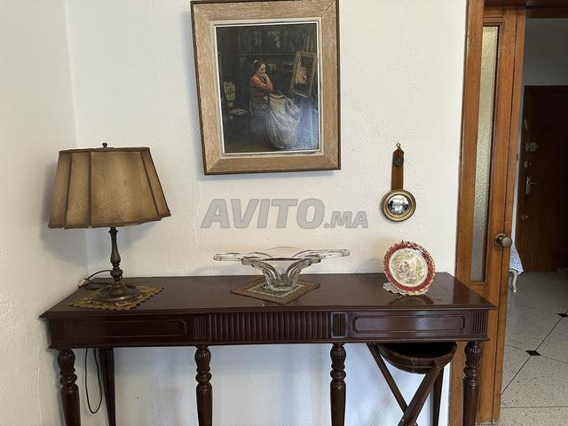 Ensemble coordonné, salle à manger acajou massif - 2