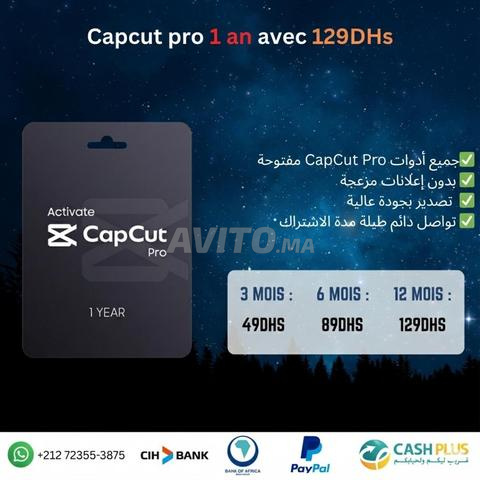 Capcut Pro 12 mois