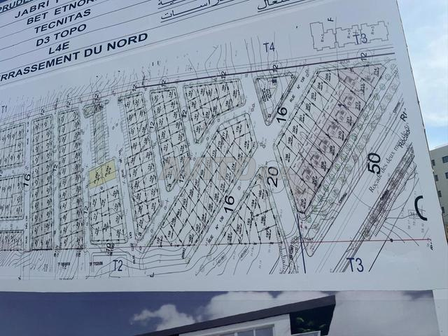 Terrain 120 mètre garage 3 étages lotissement