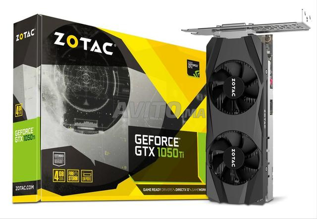 GTX 1050 ti zotac LP 4Gb Vram
