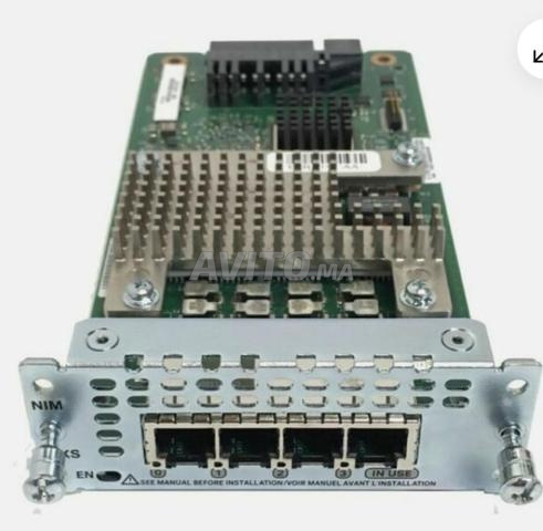 Module d'interface Cisco NIM4FXS 4 ports FXS pour ISR