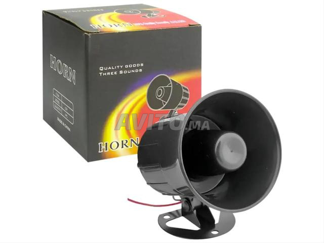Klaxon de voiture puissant à trois sons