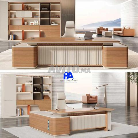 Bureau de direction en L avec retour Bureau de direction