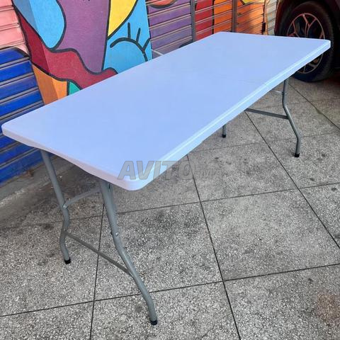Table tréteaux pliable (1,6 m) pour Traiteurs