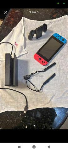 Nintendo switch v2 flashé dock chargeur