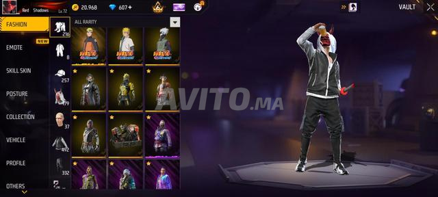 Compte Free fire - 2