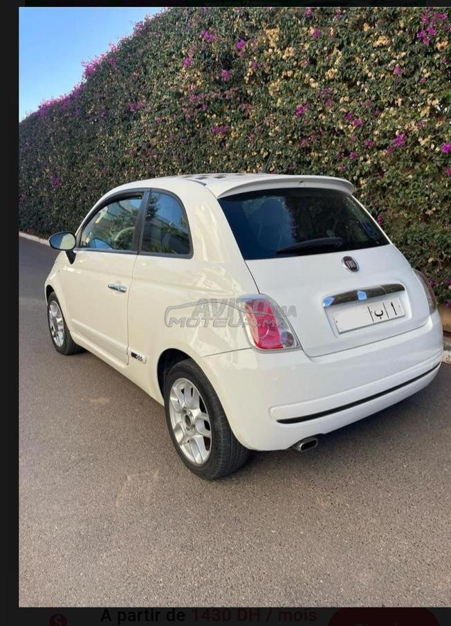 Fiat 500 Essence Manuelle 2008 à Temara