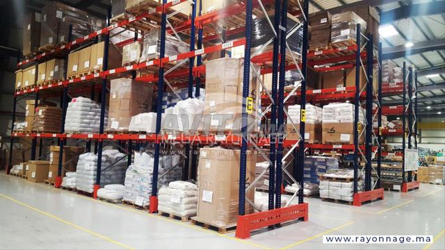 Rayonnage lourd industriel – Rack à palettes Maroc