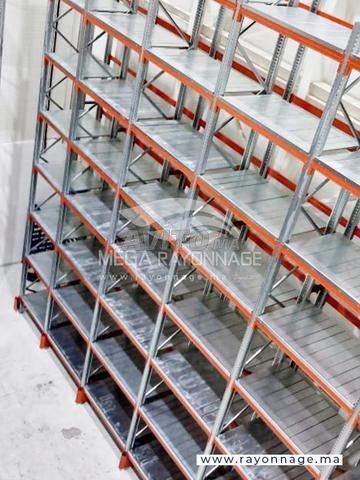 Rack à palettes métallique – Montage sur site