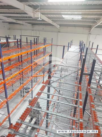 Rack à palettes – Installation clé en main