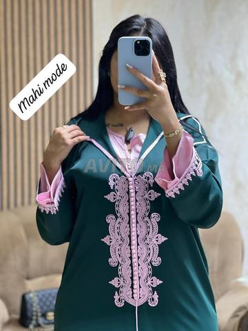 Djellaba crêpe 2 pièces