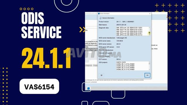 Mise a jour Odis 24.1.1