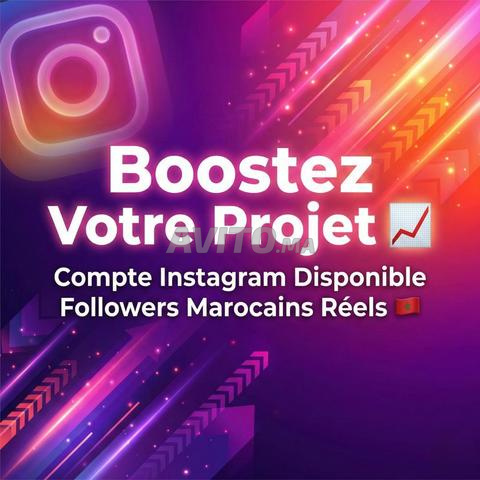 Compte Instagram – Followers Marocains Réels