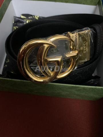 ceinture Gucci double boucle taille 105 cm