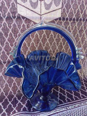 طبق ملاكي فواكه من كريسطال حر