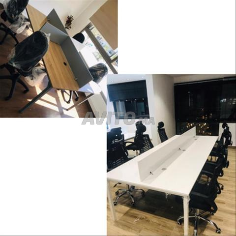 Marguerite collectif/bureau/chaise/ métallique