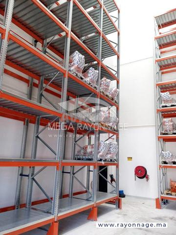 Rack à palettes métallique – Montage sur site