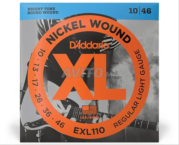 D'Addario EXL110 – Cordes Électriques Nickel Wound