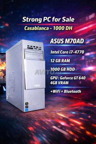 Ordinateur de bureau Asus m70ad i7 4770 3.9GHz
