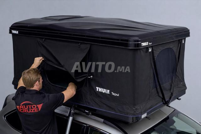 TENTE DE TOIT NOIRE POUR L AVENTURE