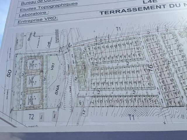 Terrain 217 mètre garage 4 lotissement 13500 dh