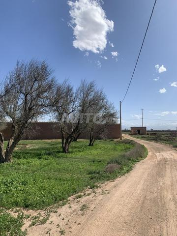 Terrain titré sur la route de Fès