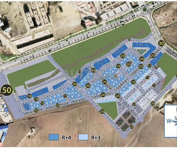 Bonne affaire terrain horizon route de Rabat