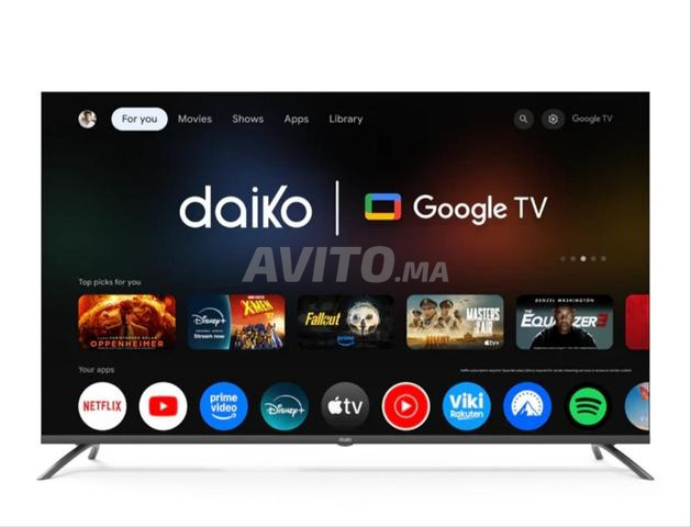 📺 Téléviseur Daiko QLED 55 pouces – 4K Google TV - 2
