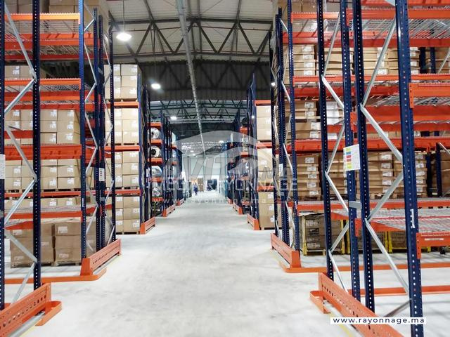 Rayonnage lourd industriel – Rack à palettes Maroc